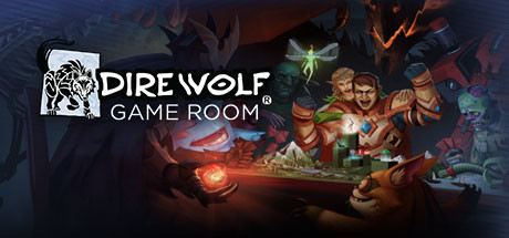 Steam header art for Dire Wolf Game Room
