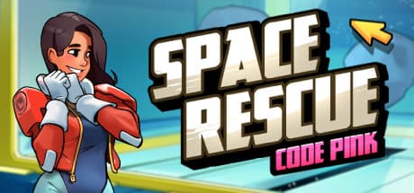 Steam header art for Space Rescue: Code Pink