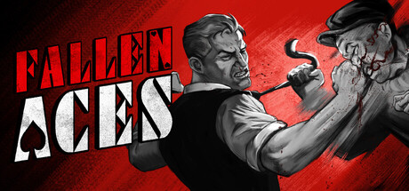 Steam header art for Fallen Aces