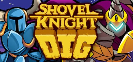 Steam header art for Shovel Knight Dig