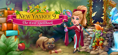 Steam header art for New Yankee 9: The Evil Spellbook
