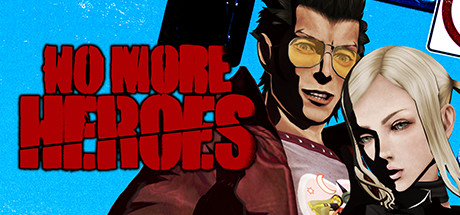 Steam header art for No More Heroes