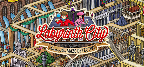 Steam header art for Labyrinth City: Pierre the Maze Detective