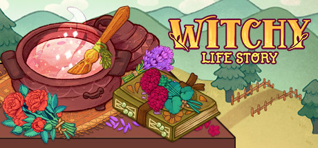 Steam header art for Witchy Life Story