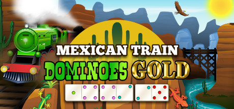 Steam header art for Mexican Train Dominoes Gold