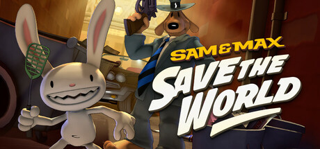 Steam header art for Sam & Max Save the World