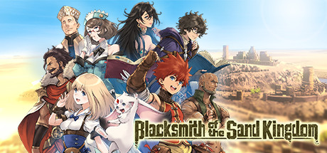 Steam header art for Blacksmith of the Sand Kingdom