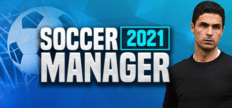 Steam header art for Soccer Manager 2021