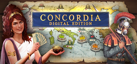 Steam header art for Concordia: Digital Edition