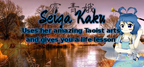 Steam header art for Seiga Kaku uses her amazing Taoist arts and gives you a life lesson