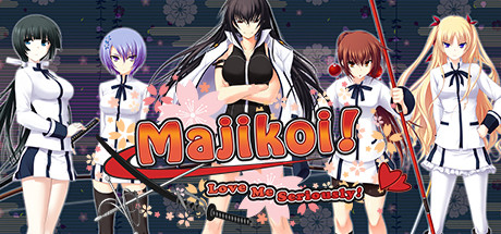 Steam header art for Majikoi! Love Me Seriously!