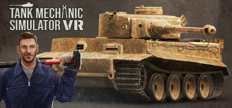 Steam header art for Tank Mechanic Simulator VR
