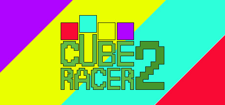 Steam header art for Cube Racer 2