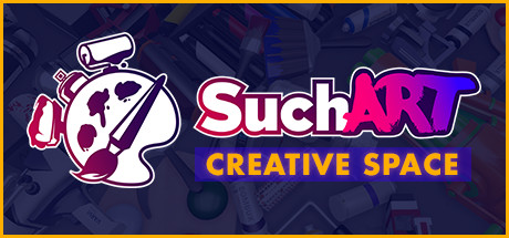Steam header art for SuchArt: Creative Space