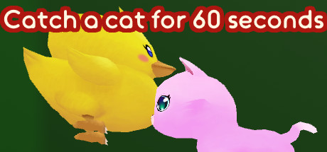 Steam header art for Catch a cat for 60 seconds