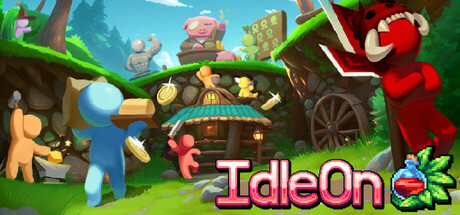 Steam header art for IdleOn - The Idle RPG
