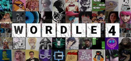 Steam header art for Wordle 4