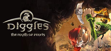 Steam header art for Diggles: The Myth of Fenris