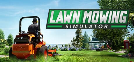 Steam header art for Lawn Mowing Simulator