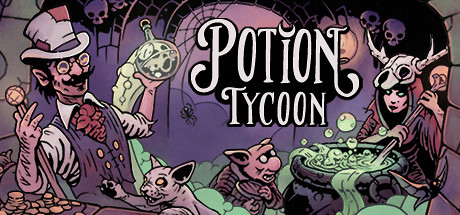 Steam header art for Potion Tycoon
