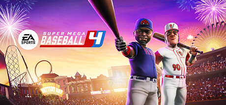 Steam header art for Super Mega Baseball 4