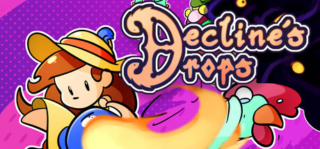 Steam header art for Decline's Drops