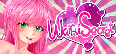 Steam header art for Waifu Secret