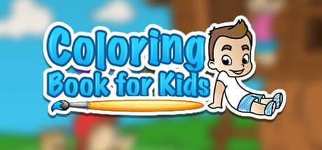 Steam header art for Coloring Book for Kids