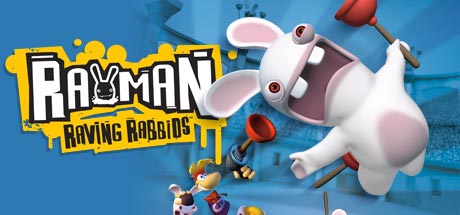 Steam header art for Rayman Raving Rabbids™