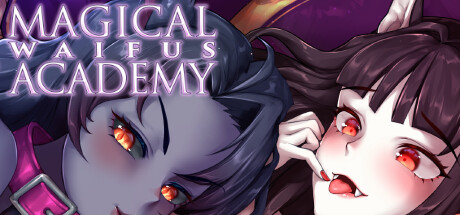 Steam header art for Magical Waifus Academy