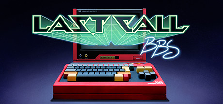 Steam header art for Last Call BBS