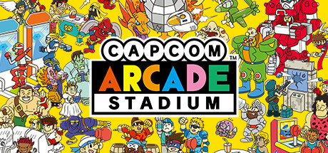 Steam header art for Capcom Arcade Stadium