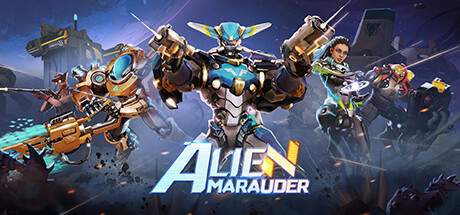 Steam header art for Alien Marauder
