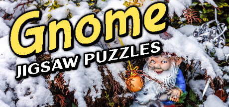 Steam header art for Gnome Jigsaw Puzzles