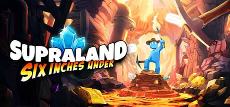 Steam header art for Supraland Six Inches Under