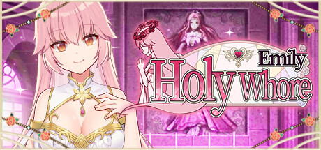 Steam header art for Holy Whore Emily