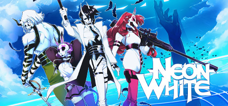 Steam header art for Neon White