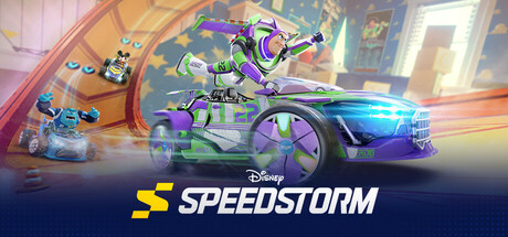 Steam header art for Disney Speedstorm
