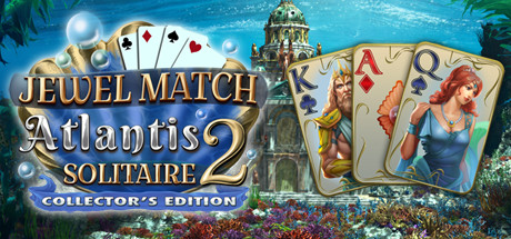 Steam header art for Jewel Match Atlantis Solitaire 2 - Collector's Edition
