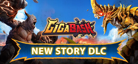 Steam header art for GigaBash