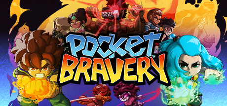 Steam header art for Pocket Bravery