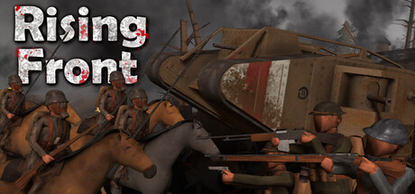 Steam header art for Rising Front