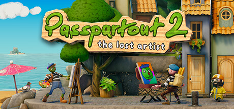 Steam header art for Passpartout 2: The Lost Artist