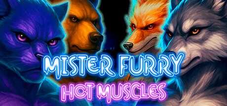 Steam header art for Mister Furry: Hot Muscles