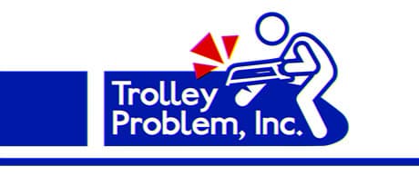 Steam header art for Trolley Problem, Inc.