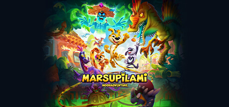 Steam header art for MARSUPILAMI - HOOBADVENTURE