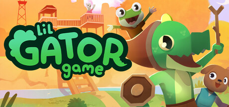 Steam header art for Lil Gator Game