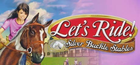 Steam header art for Let's Ride! Silver Buckle Stables