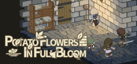 Steam header art for Potato Flowers in Full Bloom