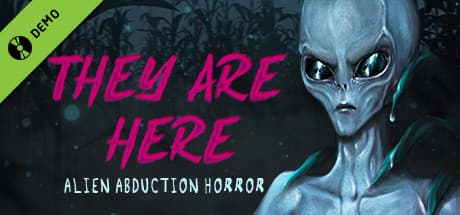 Steam header art for They Are Here Demo